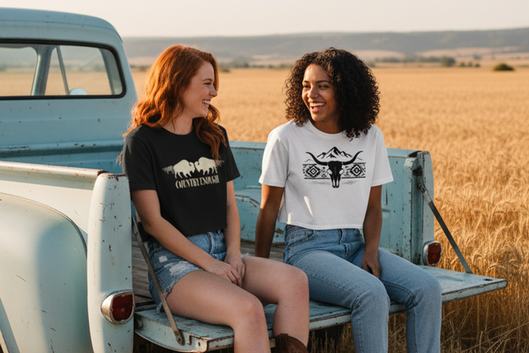 T-Shirts, Crop Tops and Tank Tops