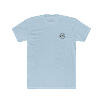 Light Blue t-shirt with star, feather, and mountain graphic design #lightblue