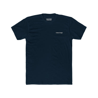 Midnight Navy t-shirt with graphic of buck skull in front of mountains #midnightnavy