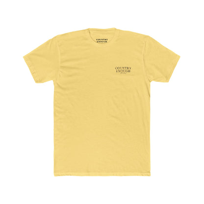 Yellow t-shirt with bull skull and aztec pattern graphic #yellow