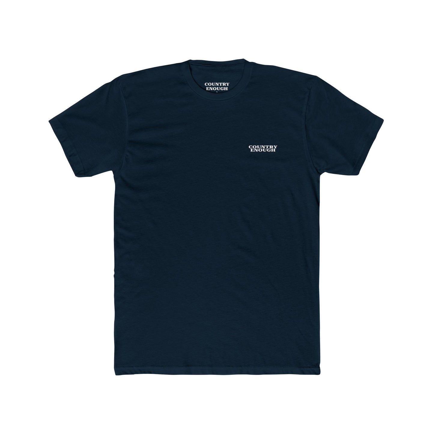 Midnight Navy t-shirt with aztec pattern and cacti inside a geometric border with word western across the bottom #midnightnavy