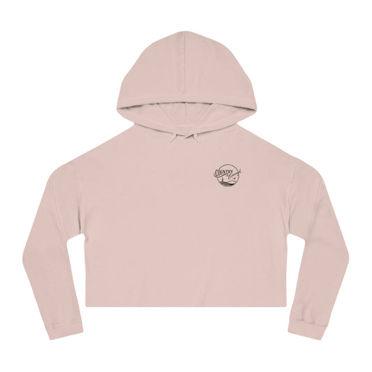 Country Enough Crop Hoodie