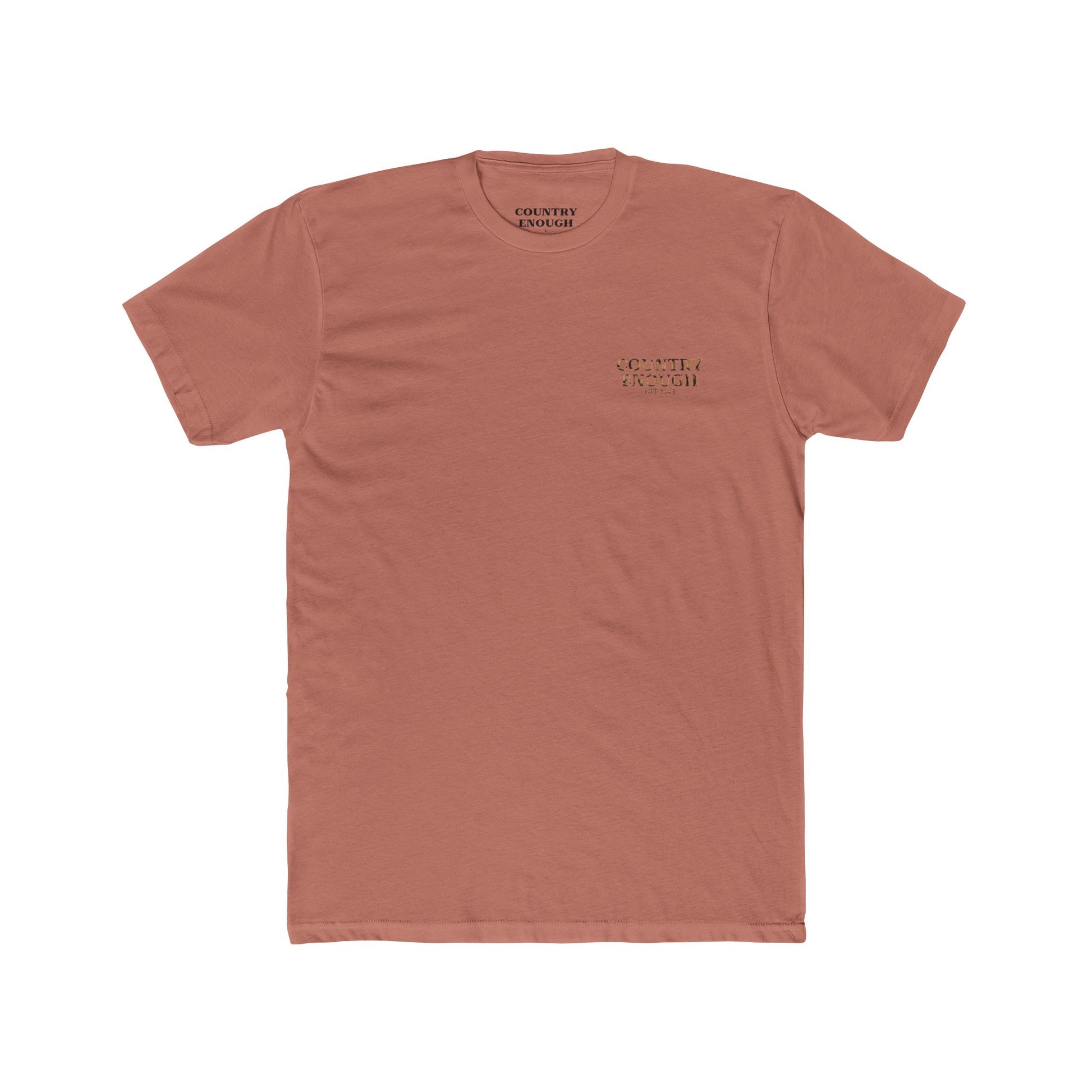 Desert Pink t-shirt with bull skull and aztec pattern graphic #desertpink