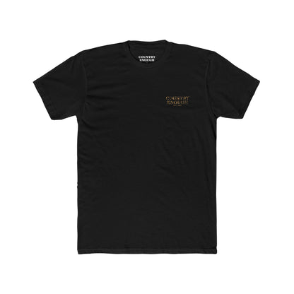 Black t-shirt with bull skull and aztec pattern graphic #black