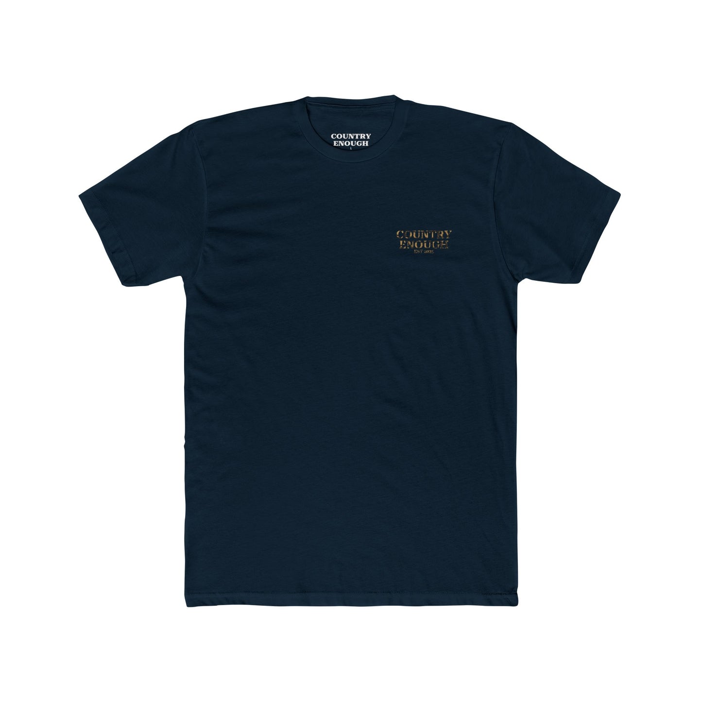 Midnight Navy t-shirt with bull skull and aztec pattern graphic #midnightnavy