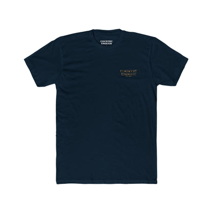 Midnight Navy t-shirt with bull skull and aztec pattern graphic #midnightnavy
