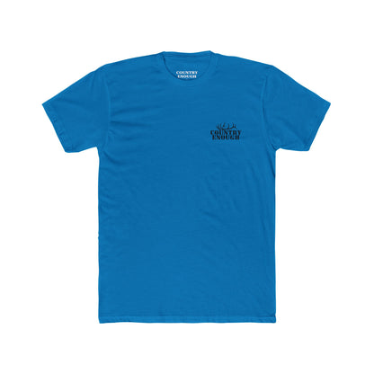 Turquoise t-shirt with graphic design of an elk #turquoise