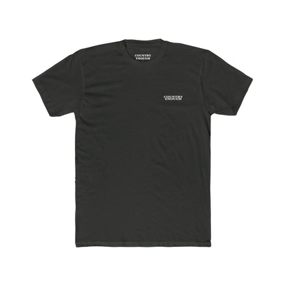 Vintage Black t-shirt with aztec pattern and cacti inside a geometric border with word western across the bottom #vintageblack