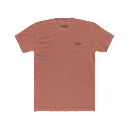 Desert Pink t-shirt with bull skull and aztec print graphic #desertpink
