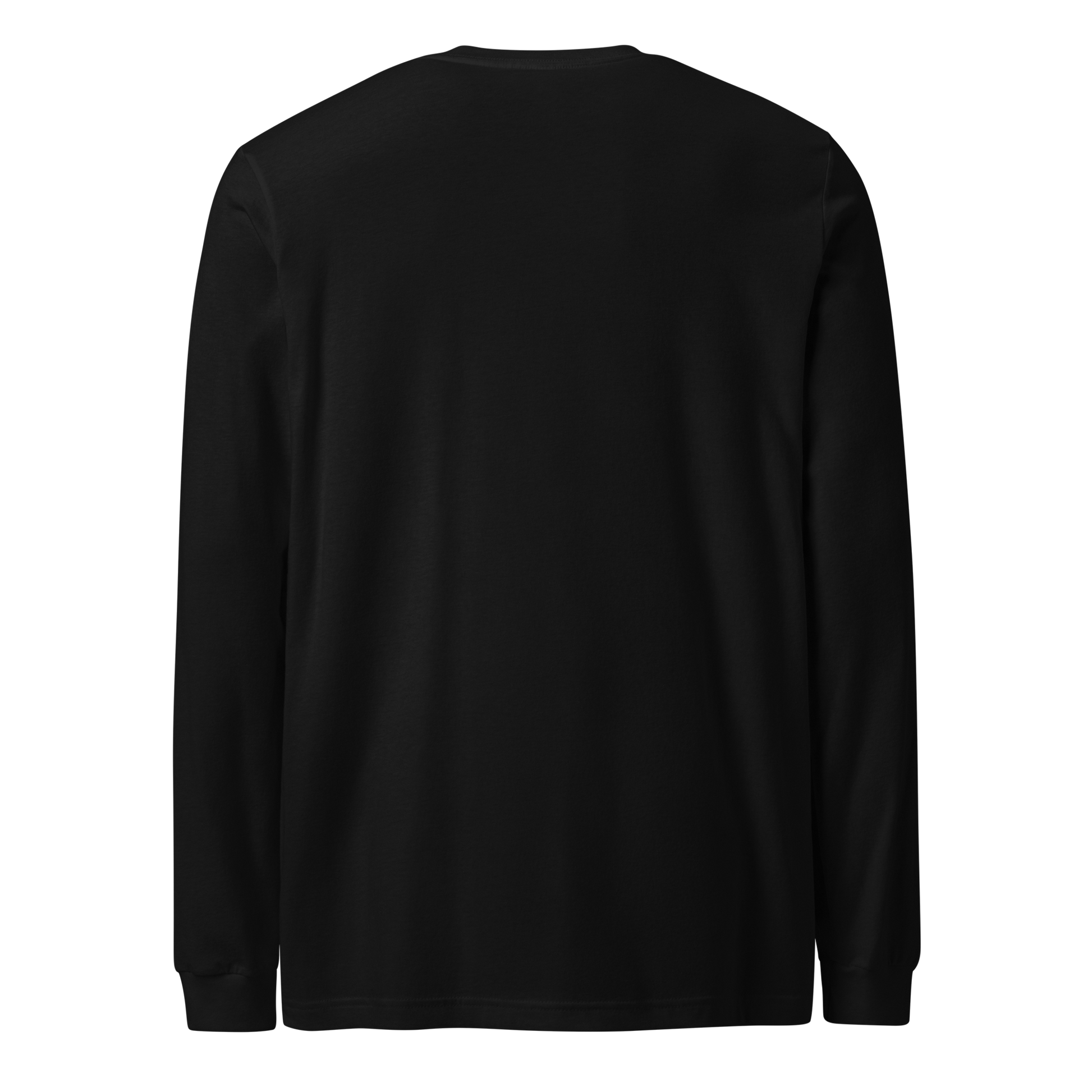 Black long sleeve shirt with barn graphic, bird, and country enough text #black