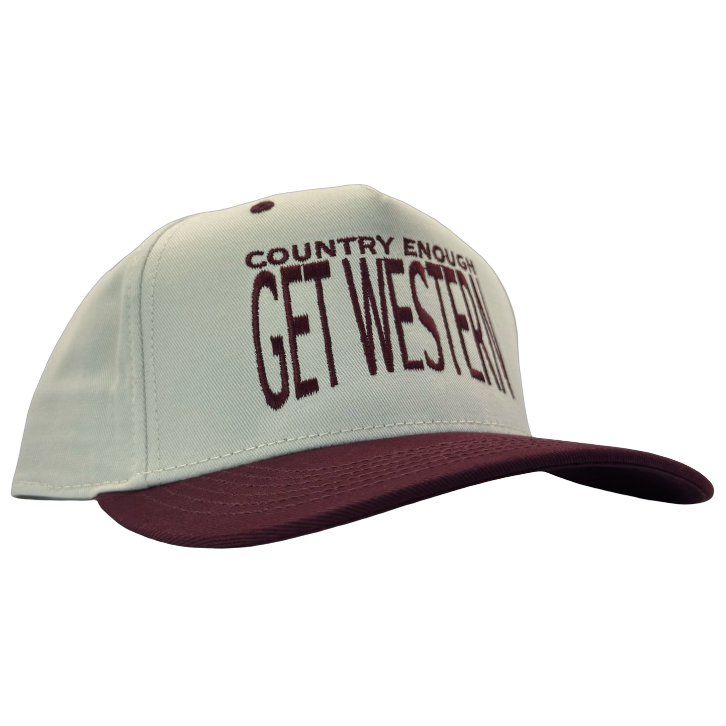 legacy heritage hta snapback with words country enough get western in big font size #wine
