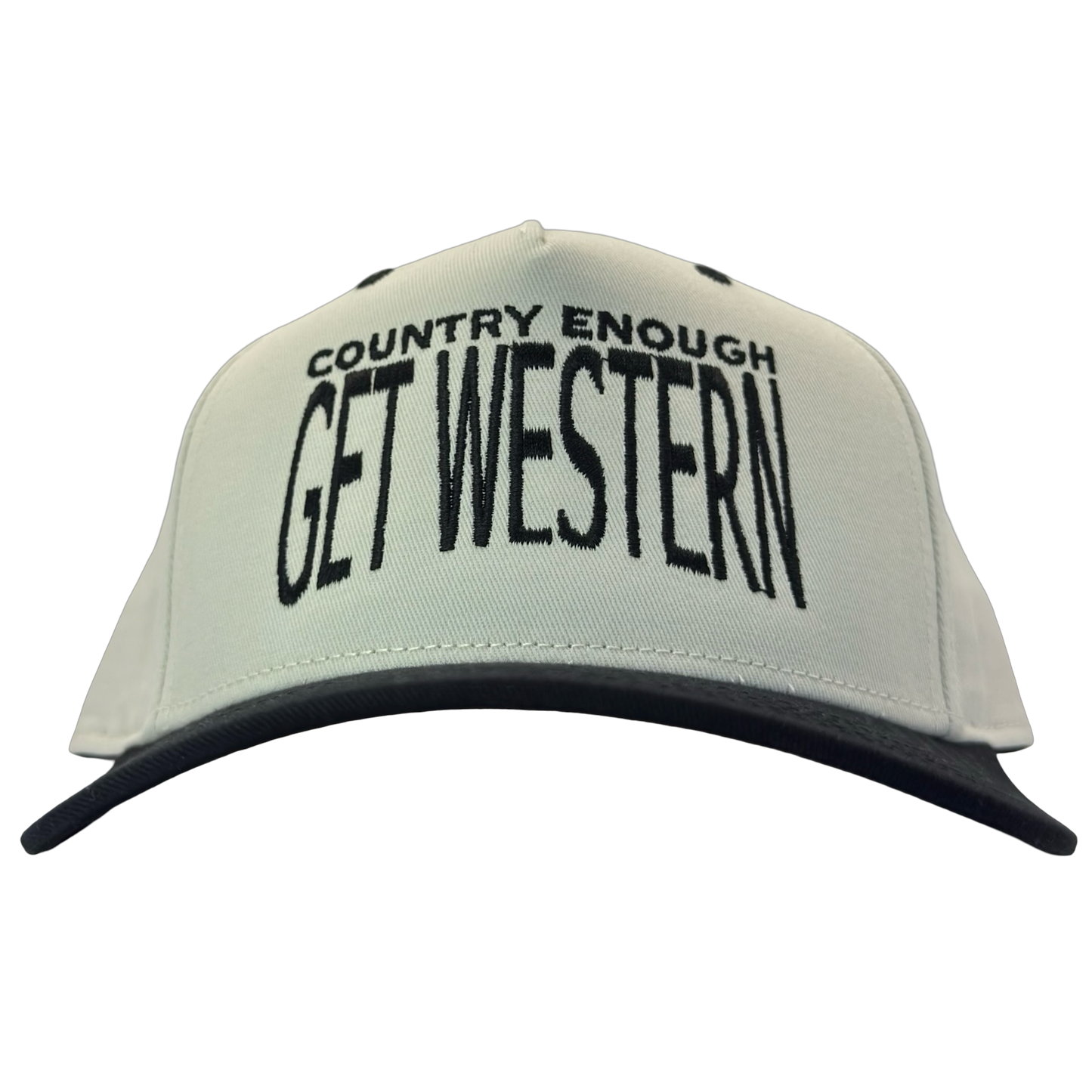 legacy heritage hta snapback with words country enough get western in big font size #black