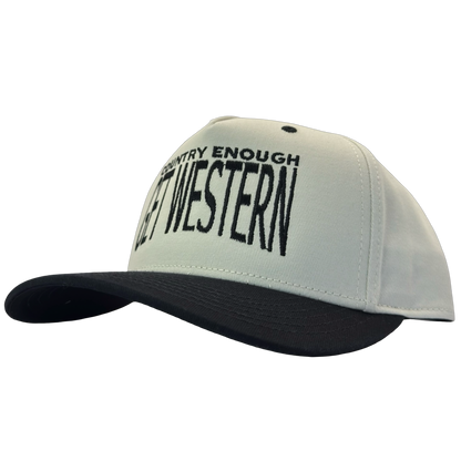 legacy heritage hta snapback with words country enough get western in big font size #black