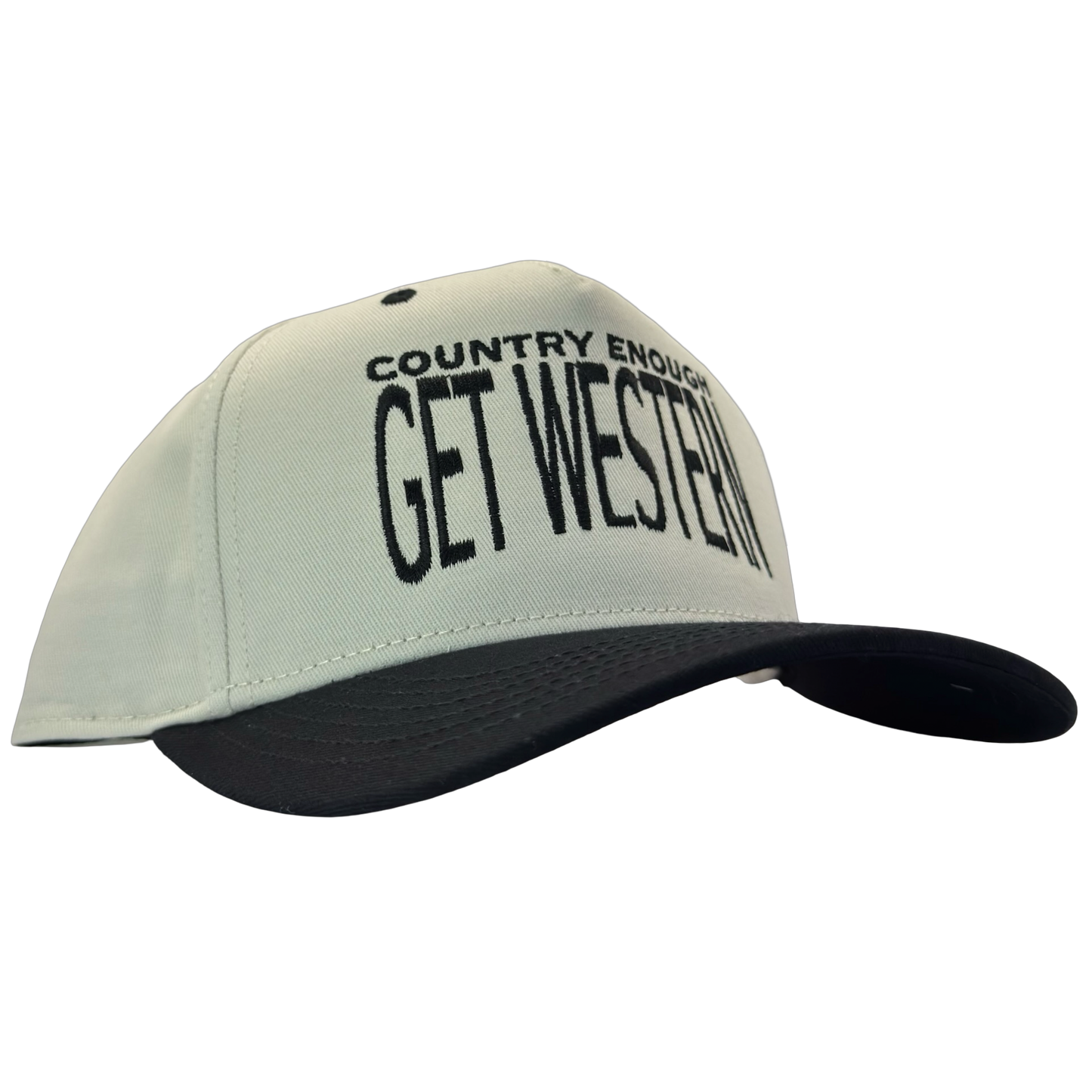legacy heritage hta snapback with words country enough get western in big font size #black