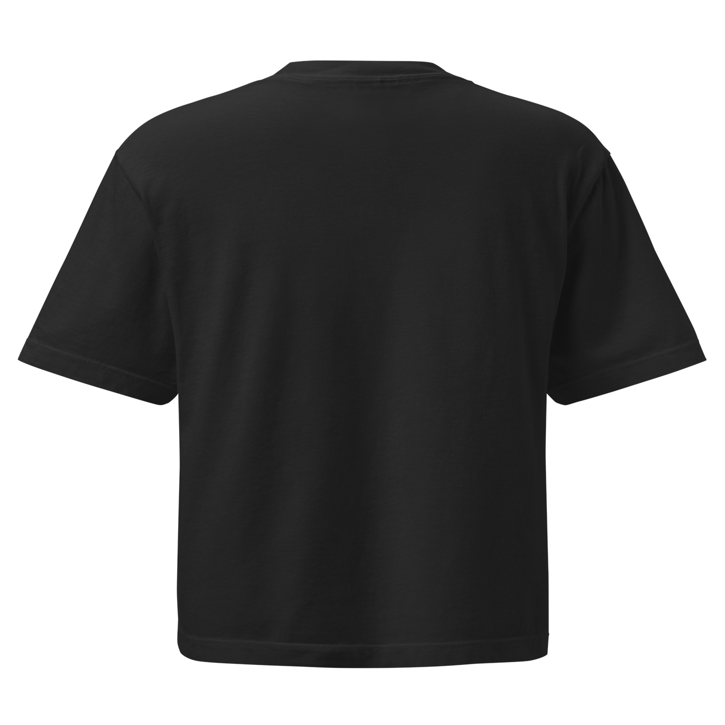 Black crop top with floral buffalo graphic and Country Enough text #black