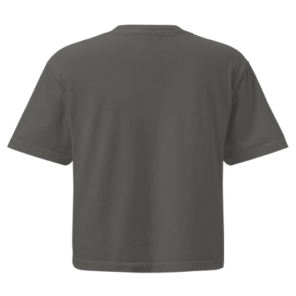 Gray t-shirt with graphic of a bar scene, bull skull shaped disco ball, and the words meet me at a dancehall #gray