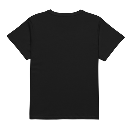 Black t-shirt with graphic of cowboy hat and bandana wearing eagle, cacti, and western border with words country enough #black