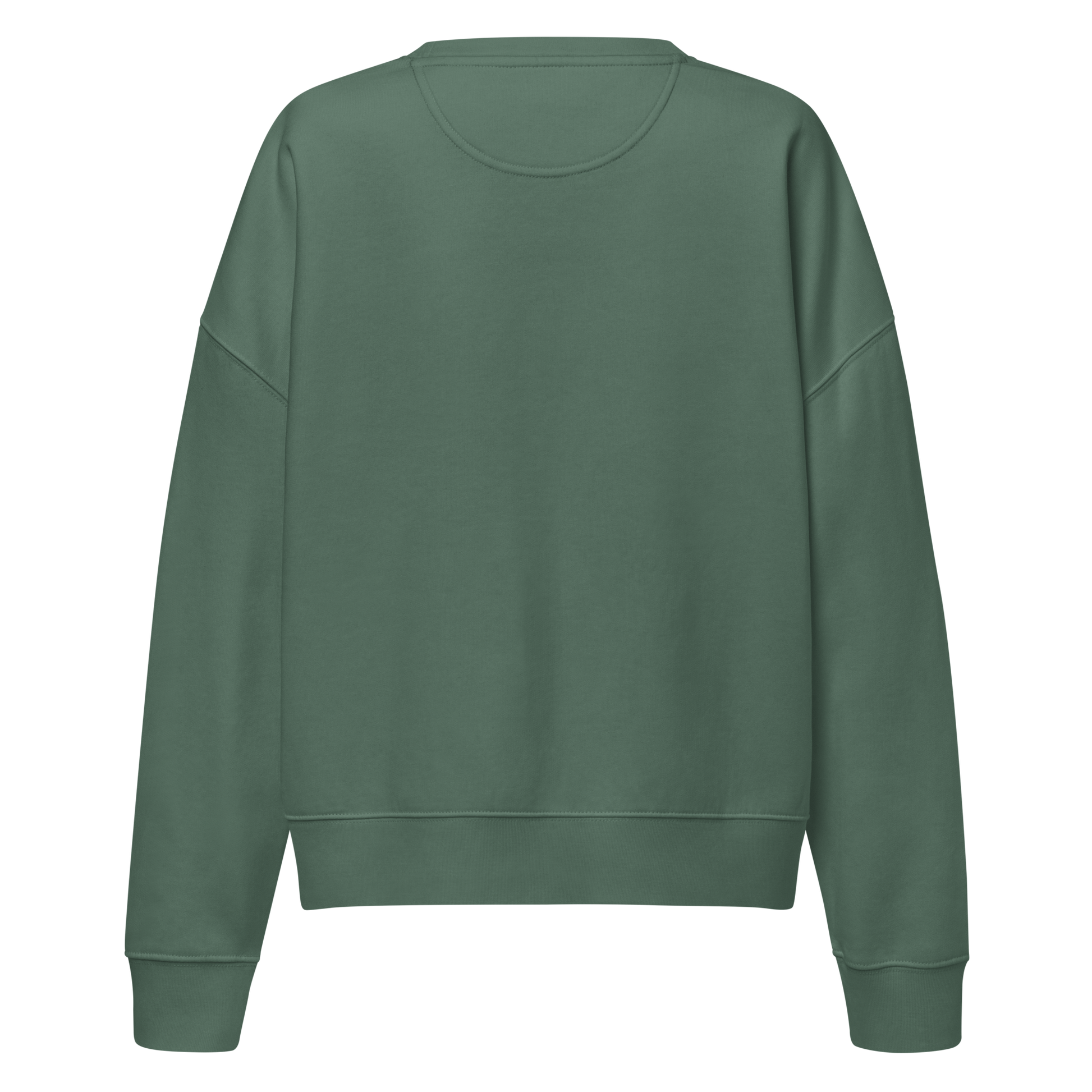 Sage sweatshirt with graphic of skeletons watching a concert with words red dirt country #sage