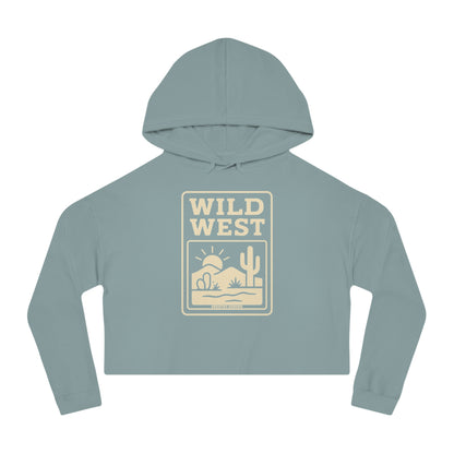 Mineral hoodie with sunset, desert landscape, and wild west text graphic #mineral