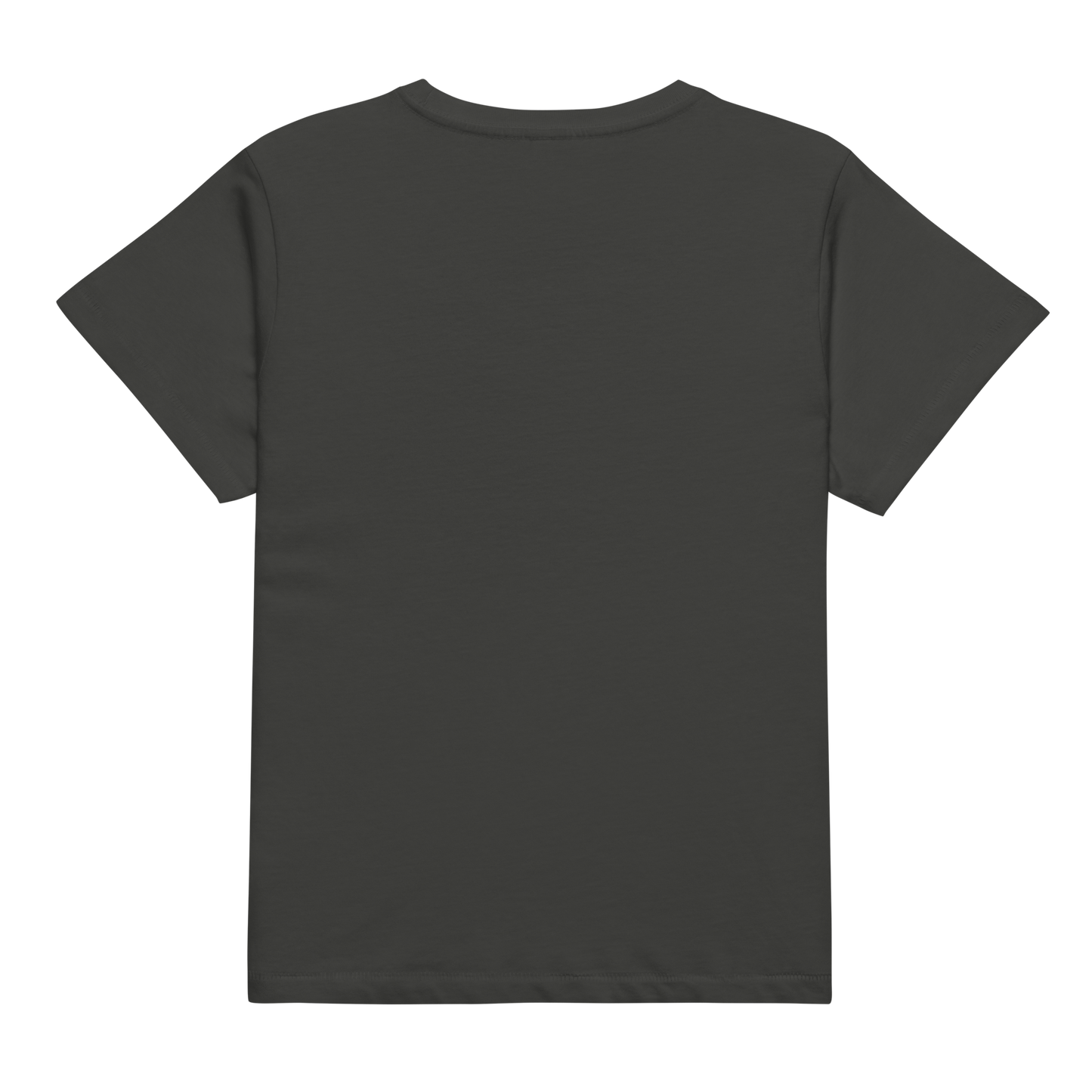 Vintage Black t-shirt of cowgirl standing in a desert scene with words cowgirl. all in bright red coloring #vintageblack