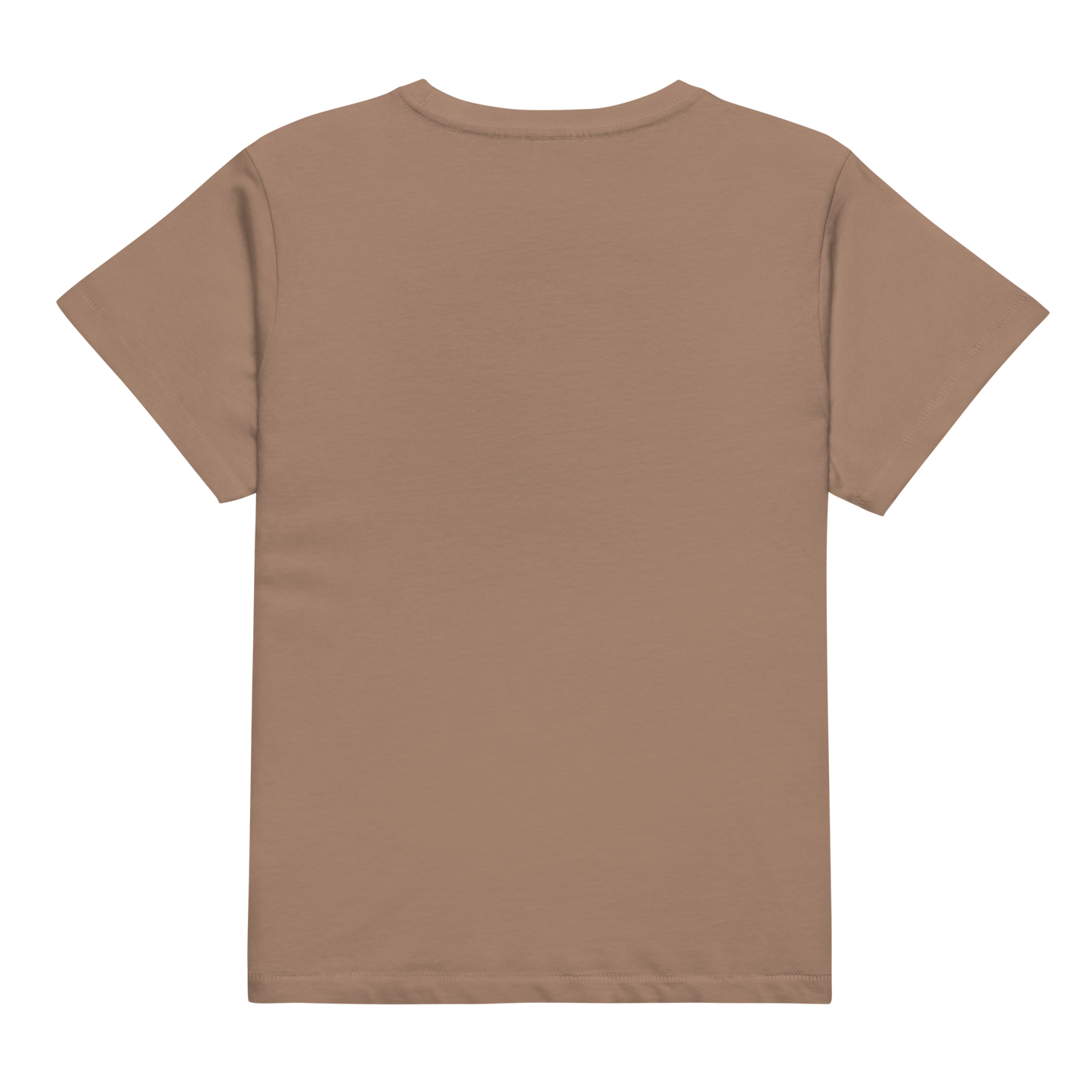 Latte t-shirt with graphic of bull skull and the word howdy above #latte
