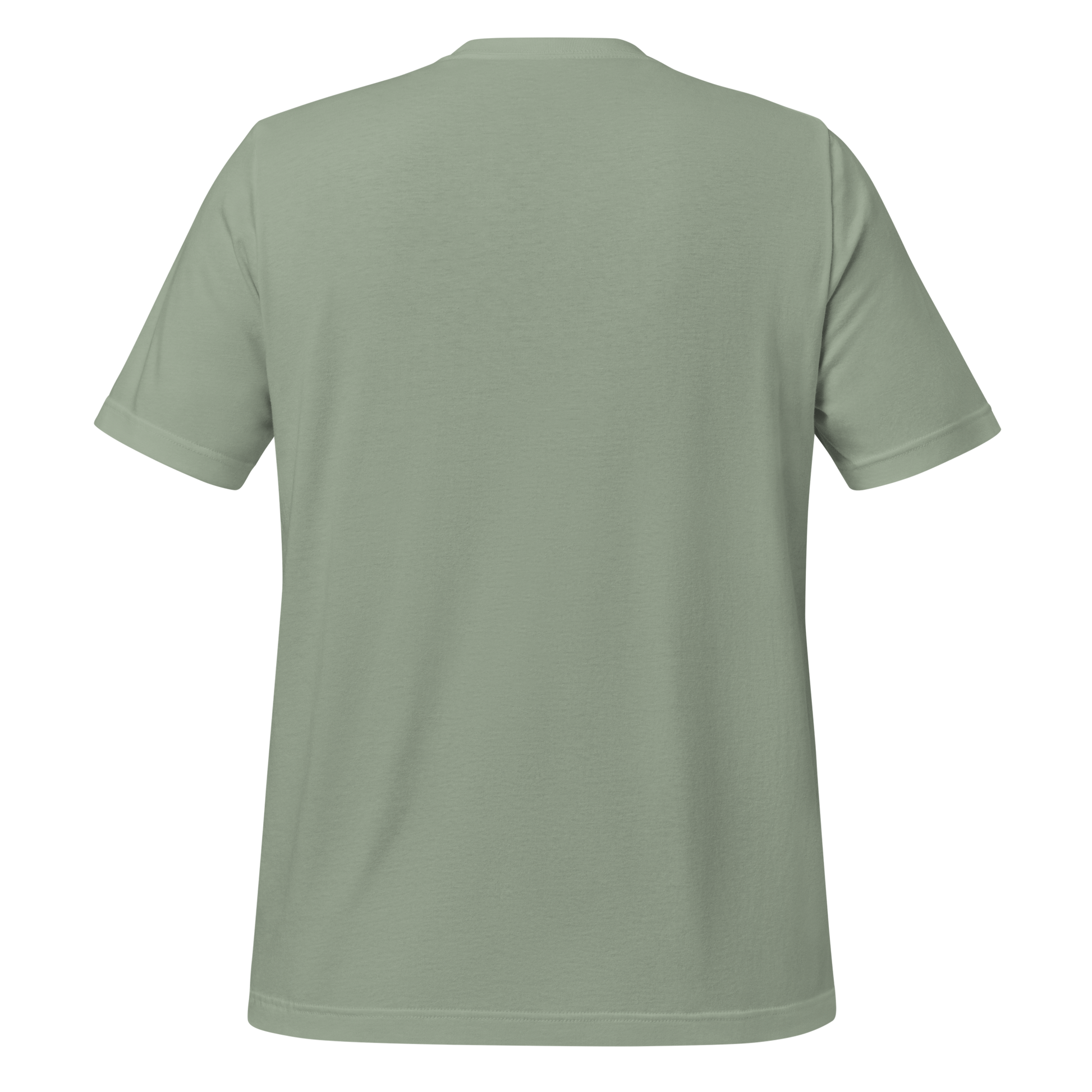 Sage t-shirt with a stand alone aztec pattern and the pattern used as the color for the words country enough #sage