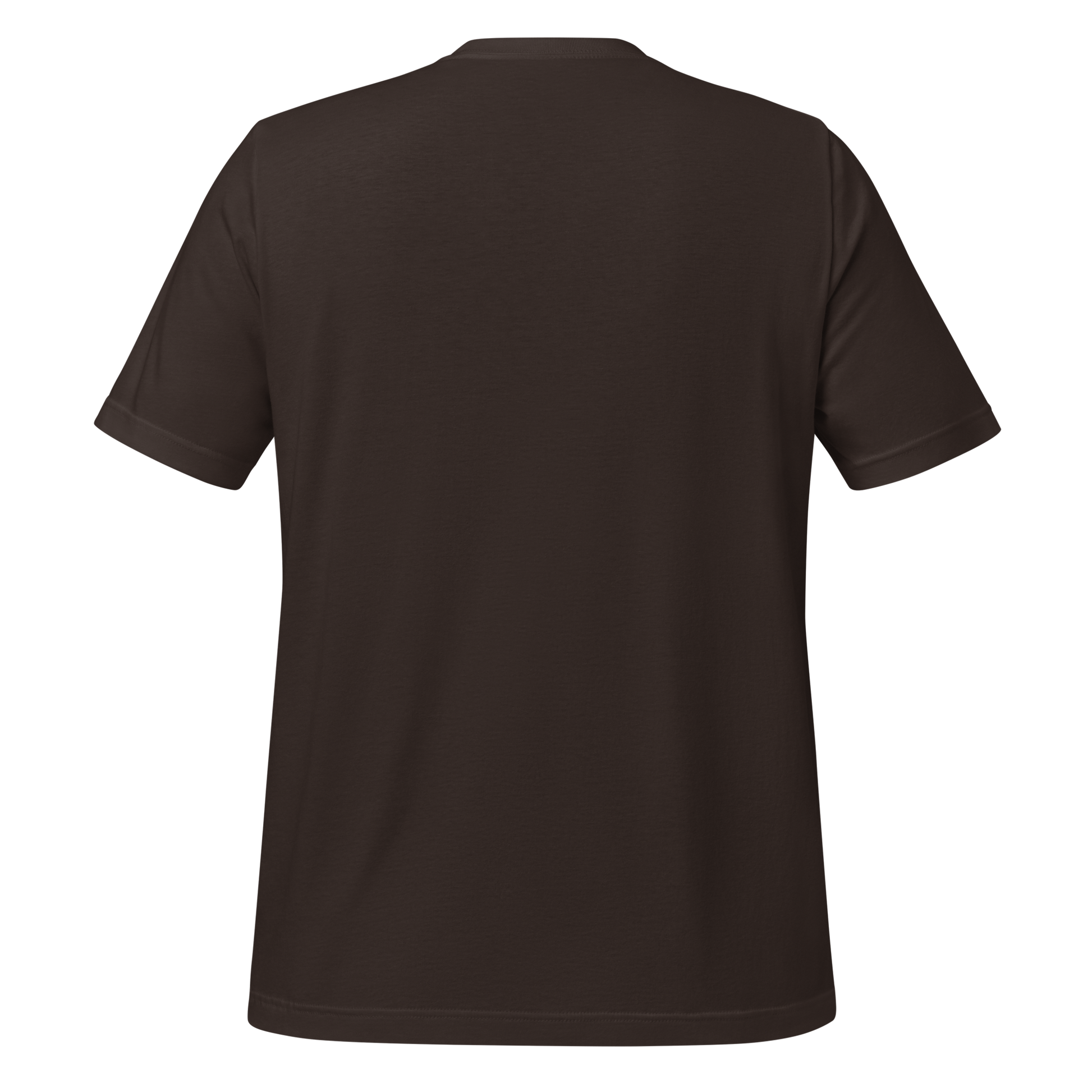 Dark Brown t-shirt with a stand alone aztec pattern and the pattern used as the color for the words country enough #darkbrown